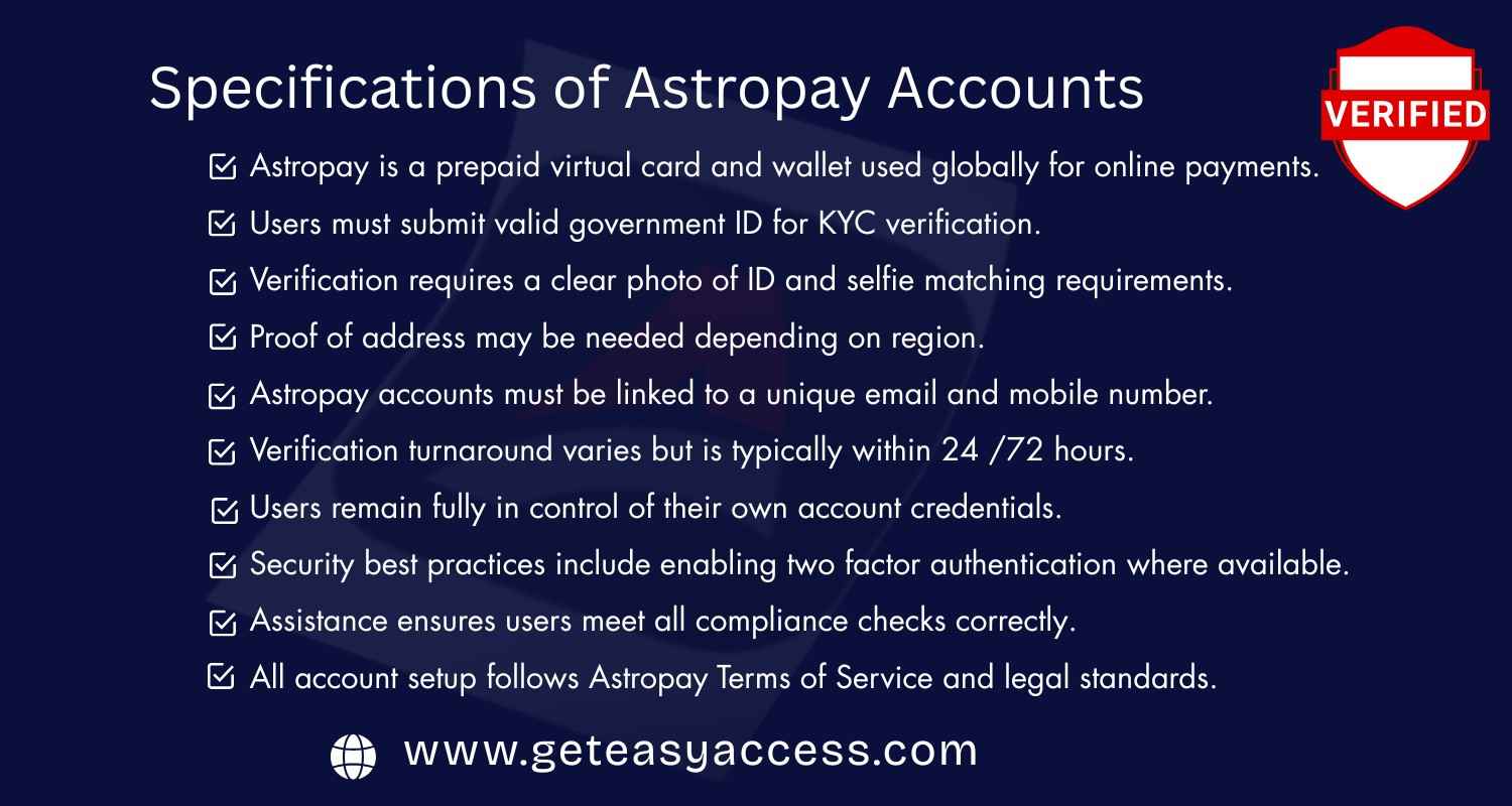 Buy Verified Astropay Accounts