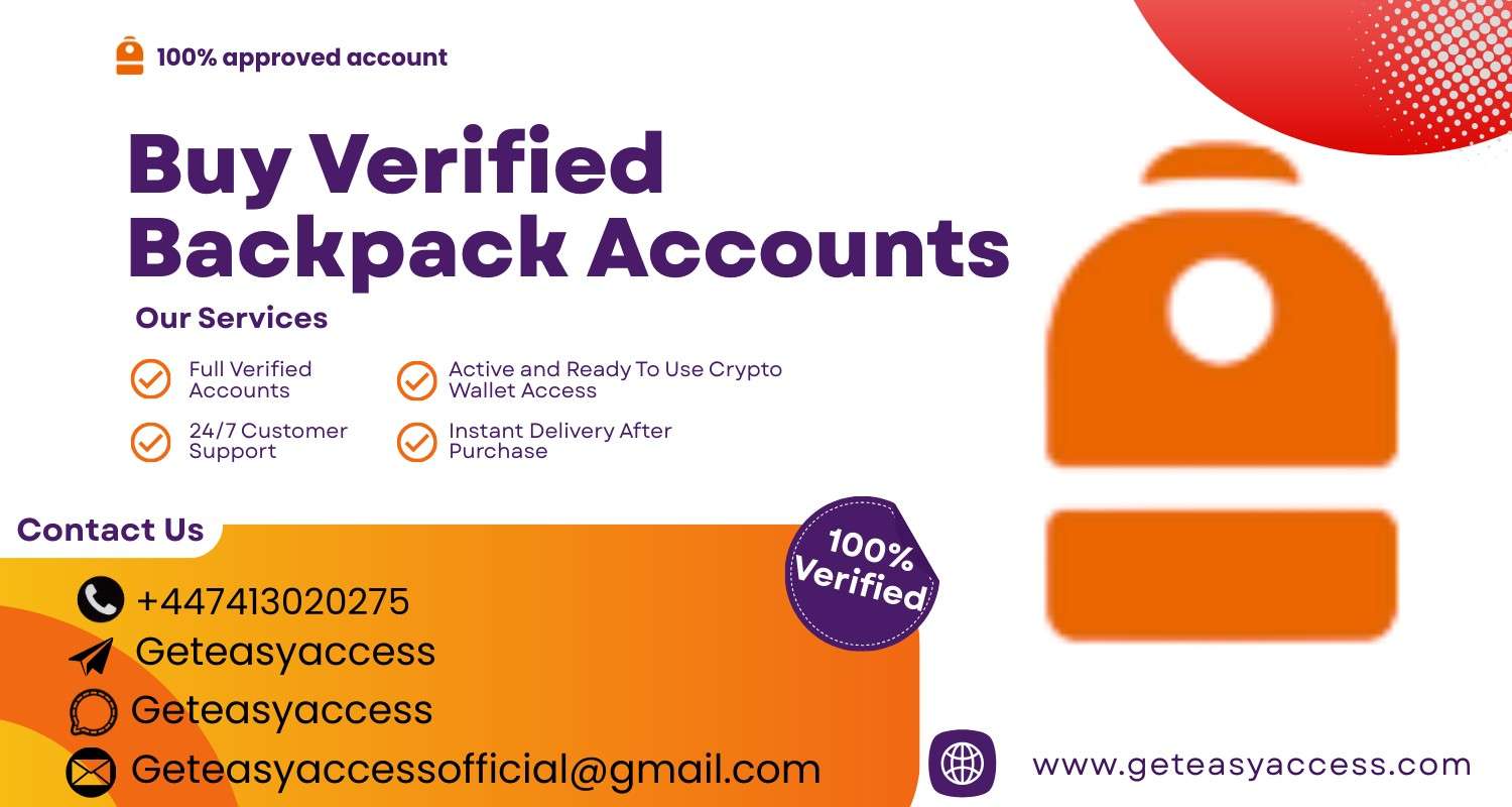 Buy Verified Backpack Accounts