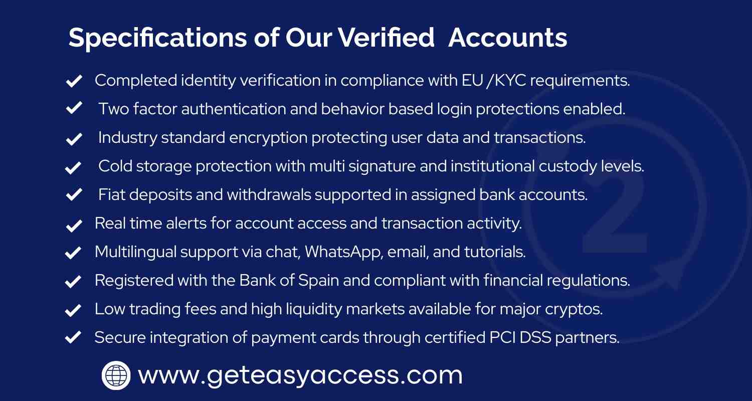 Buy Verified Bit2me Accounts