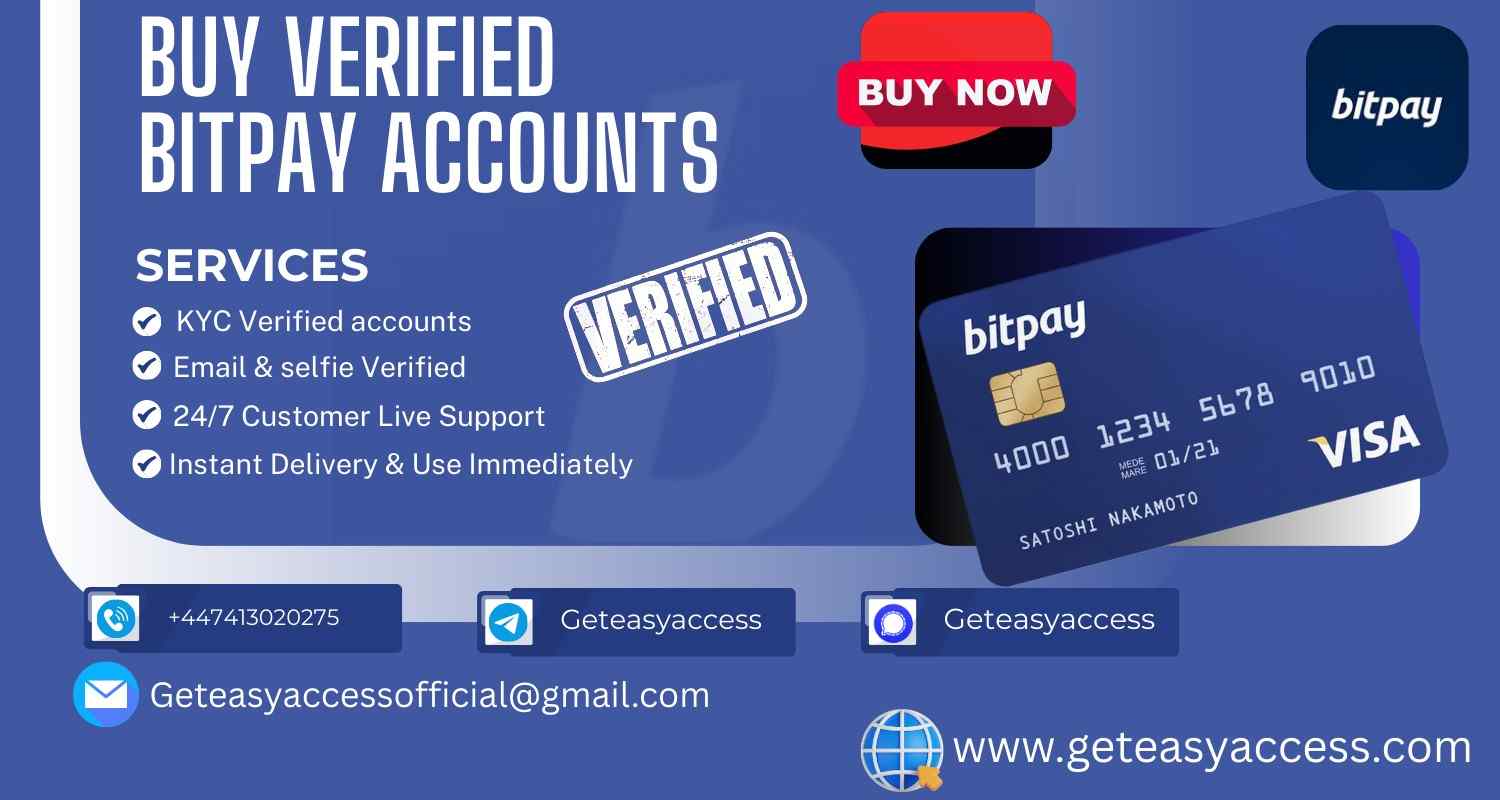 Buy Verified Bitpay Accounts