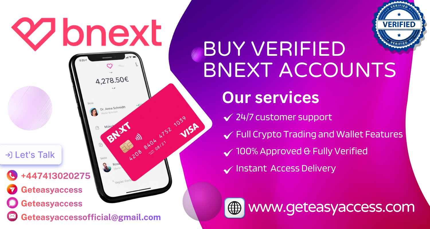 Buy Verified Bnext Accounts