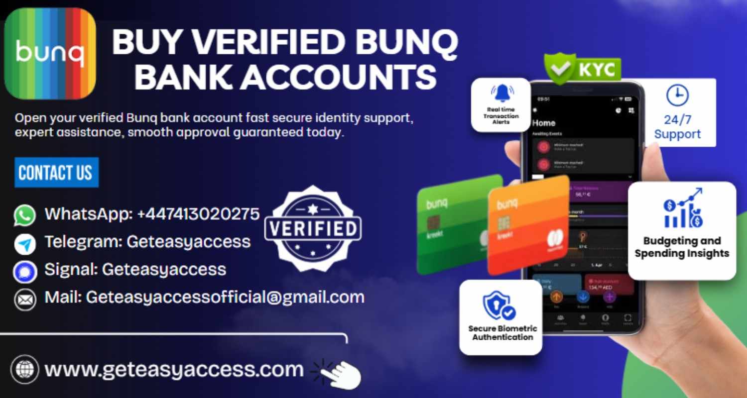 Buy Verified Bunq Bank Accounts