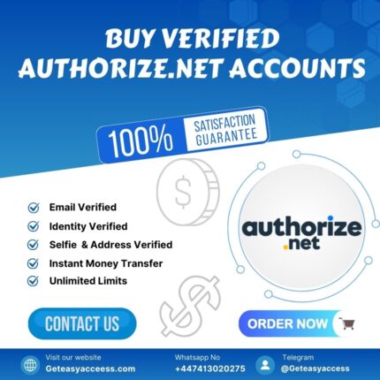Buy Verified Authorize.net Accounts