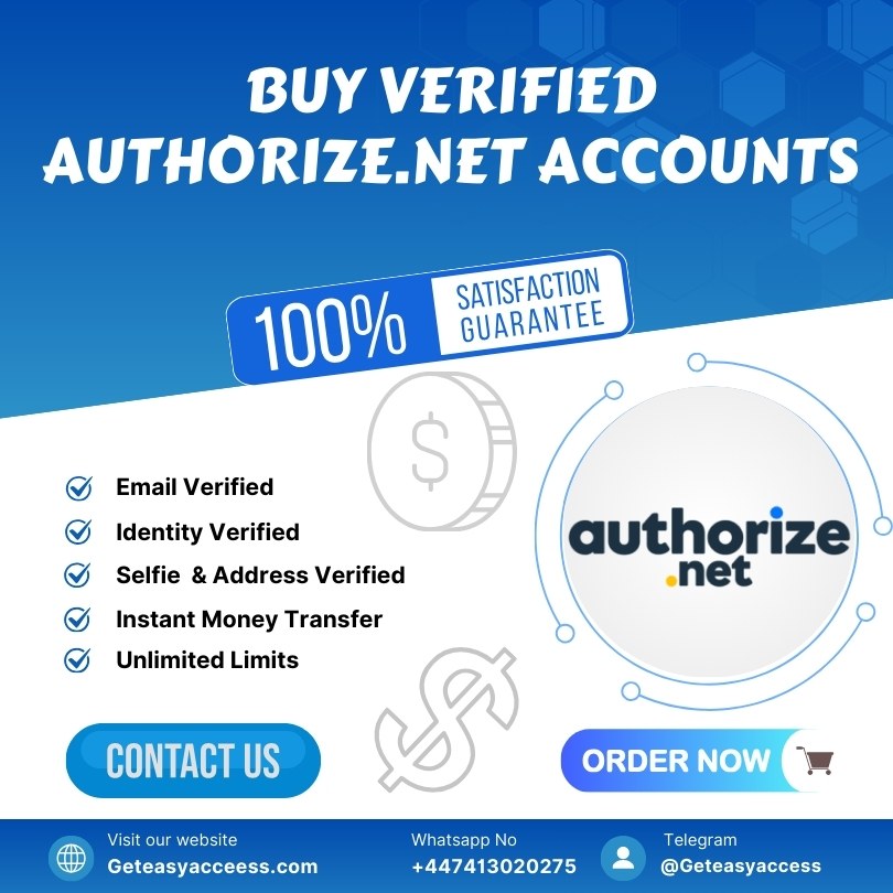 Buy Verified Authorize.net Accounts Buy Verified Authorize.net Accounts