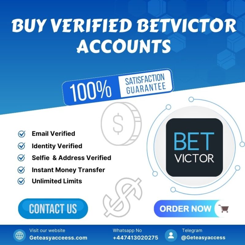 Buy Verified BetVictor Accounts