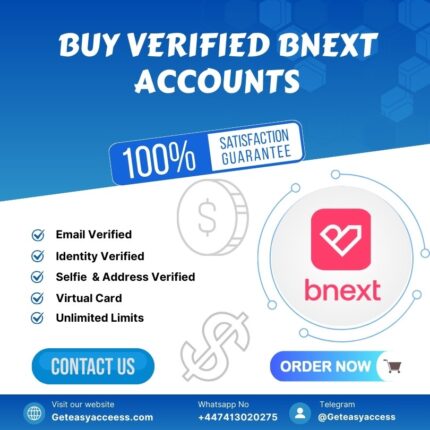 Buy Verified Bnext Accounts