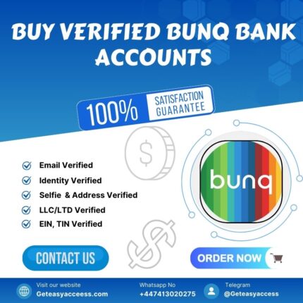 Buy Verified Bunq Bank Accounts