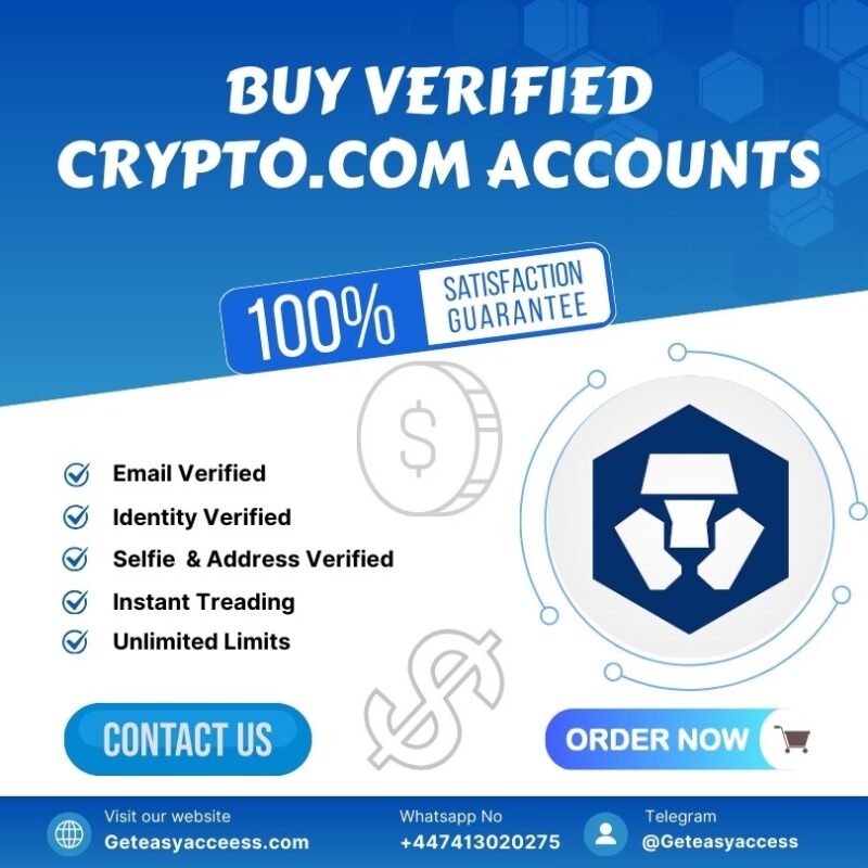 Buy Verified Crypto.com Accounts