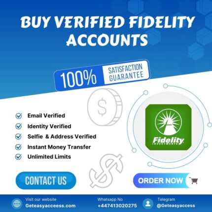 Buy Verified Fidelity Accounts