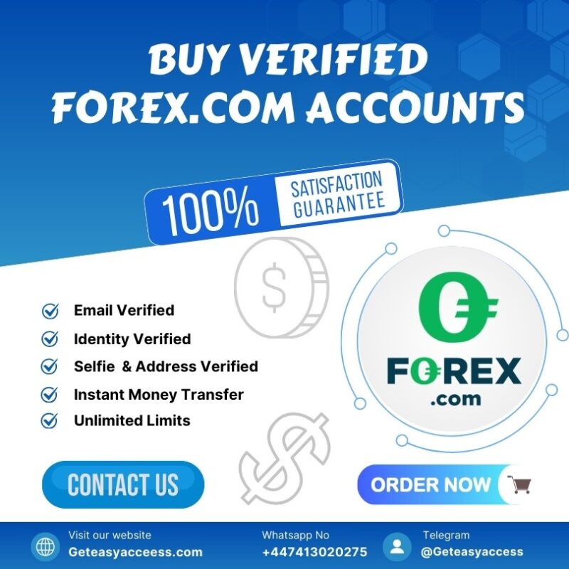 Buy Verified Forex.com Accounts
