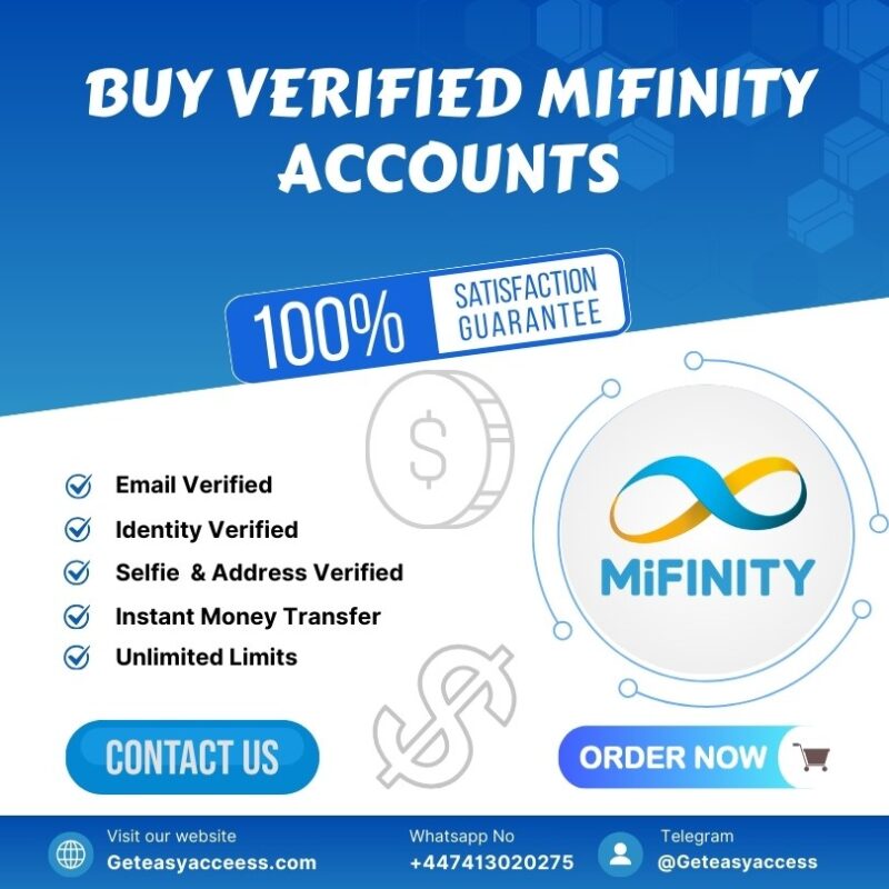 Buy Verified Mifinity Accounts
