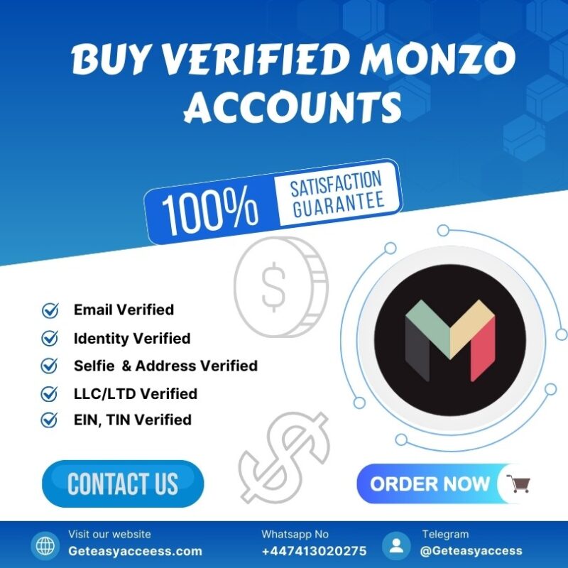 Buy Verified Monzo Accounts