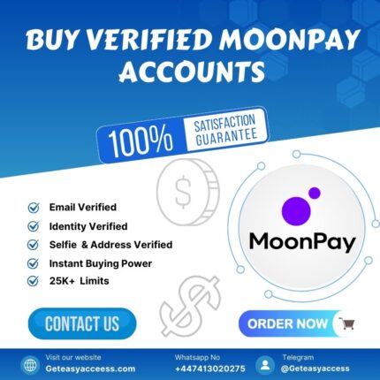Buy Verified Moonpay Accounts