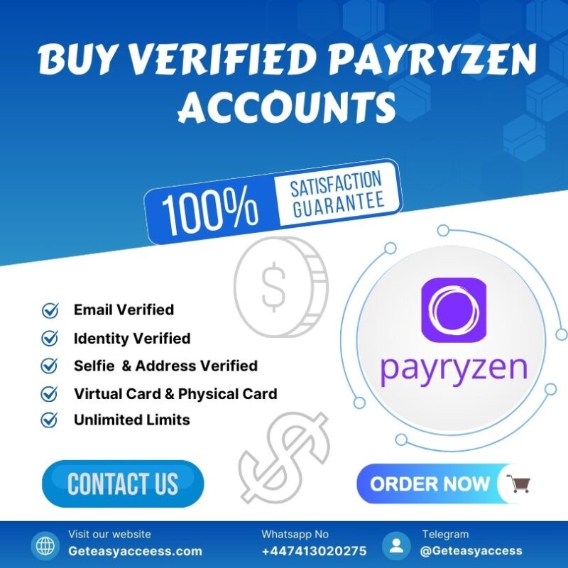 Buy Verified Payryzen Accounts