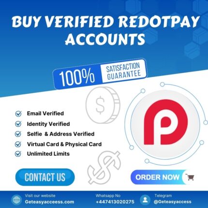Buy Verified Redotpay Accounts