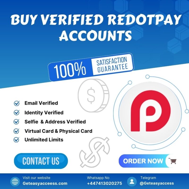 Buy Verified Redotpay Accounts