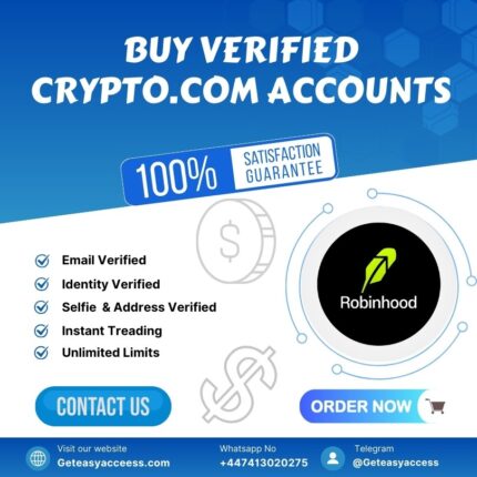 Buy Verified Robinhood Accounts