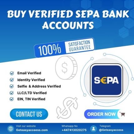 Buy Verified Sepa Bank Accounts