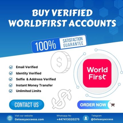 Buy Verified Worldfirst Accounts