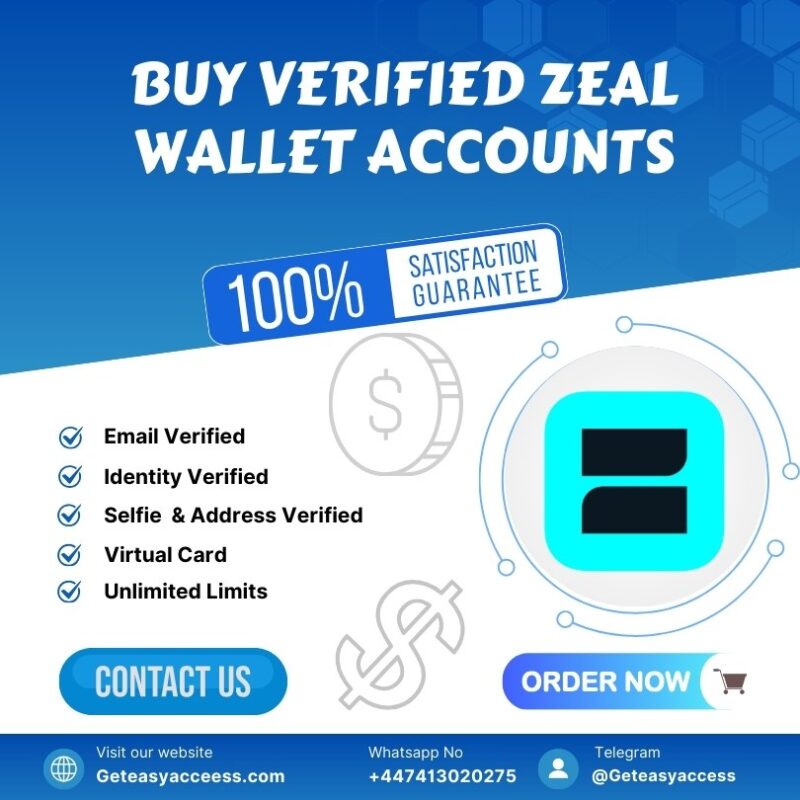 Buy Verified Zeal Wallet Accounts