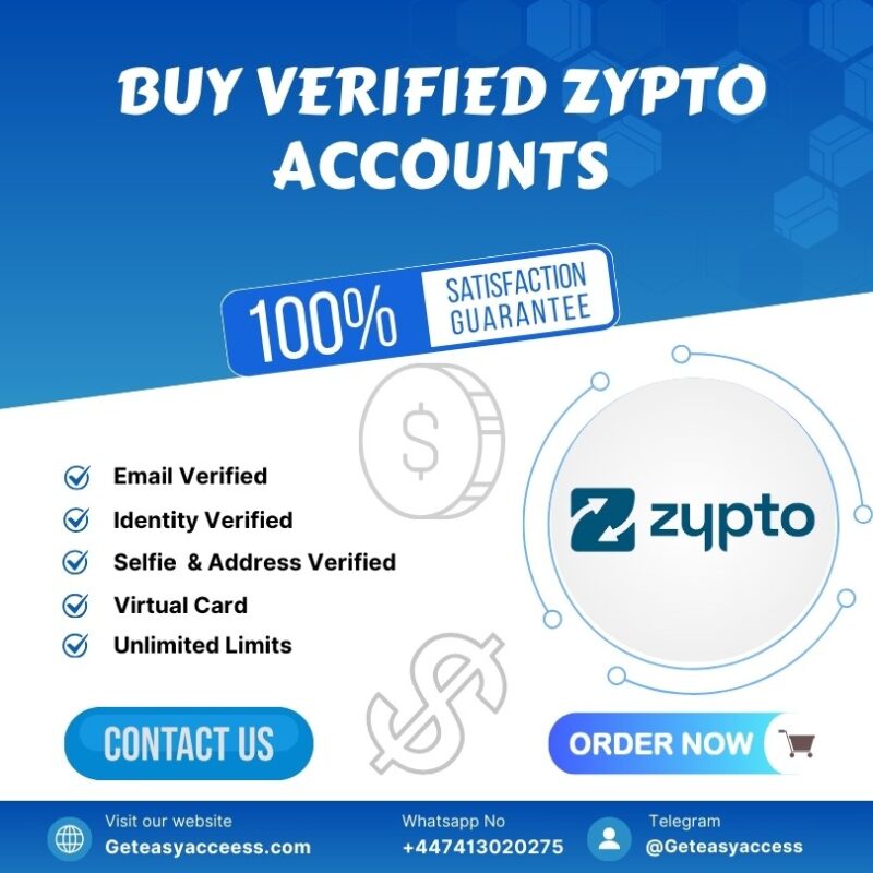 Buy Verified Zypto Accounts