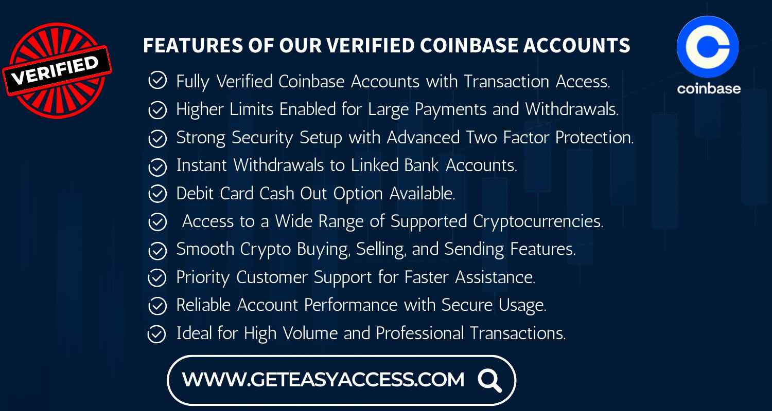 Buy Verified Coinbase Accounts
