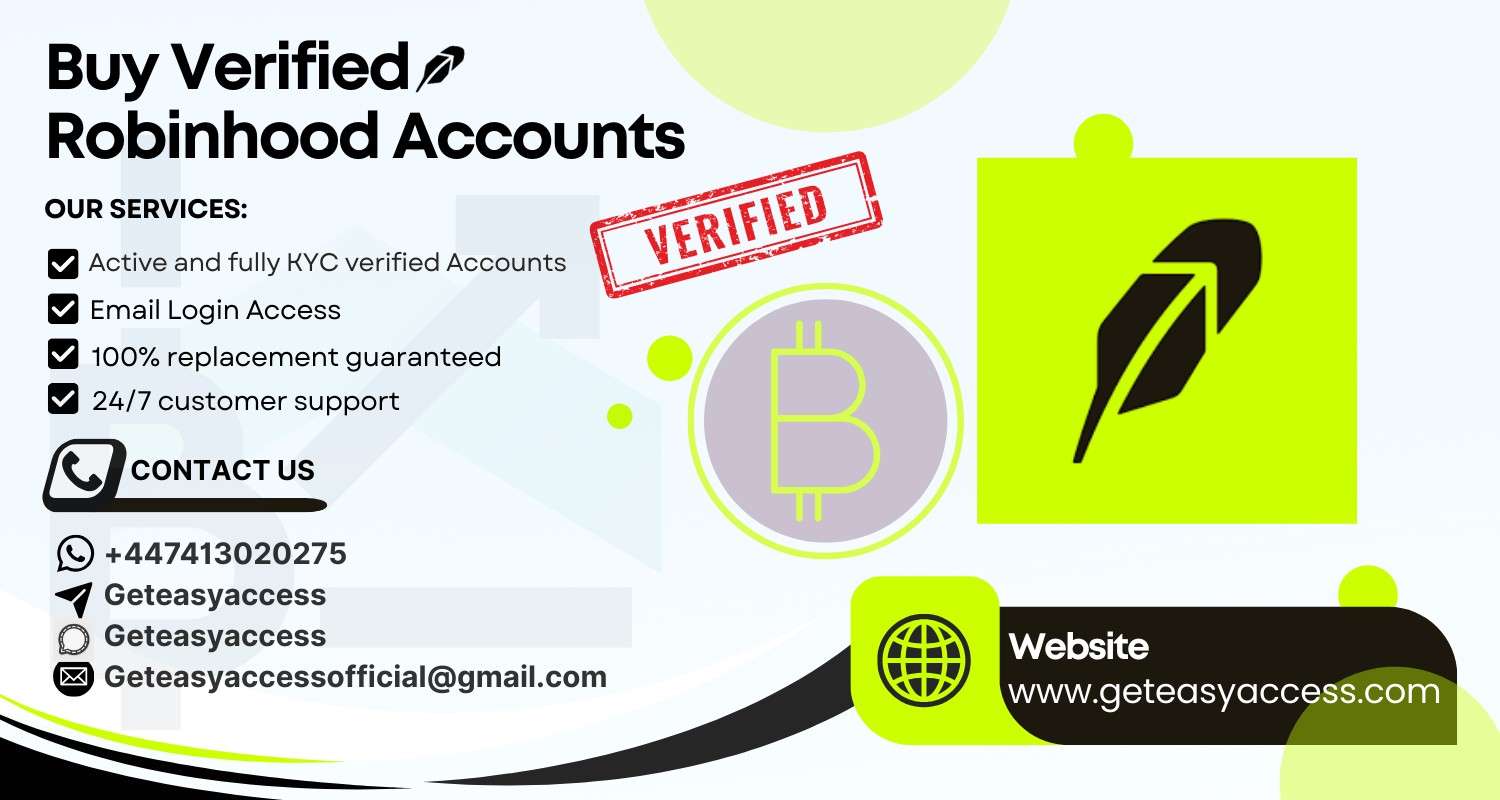 Buy Verified Robinhood Accounts