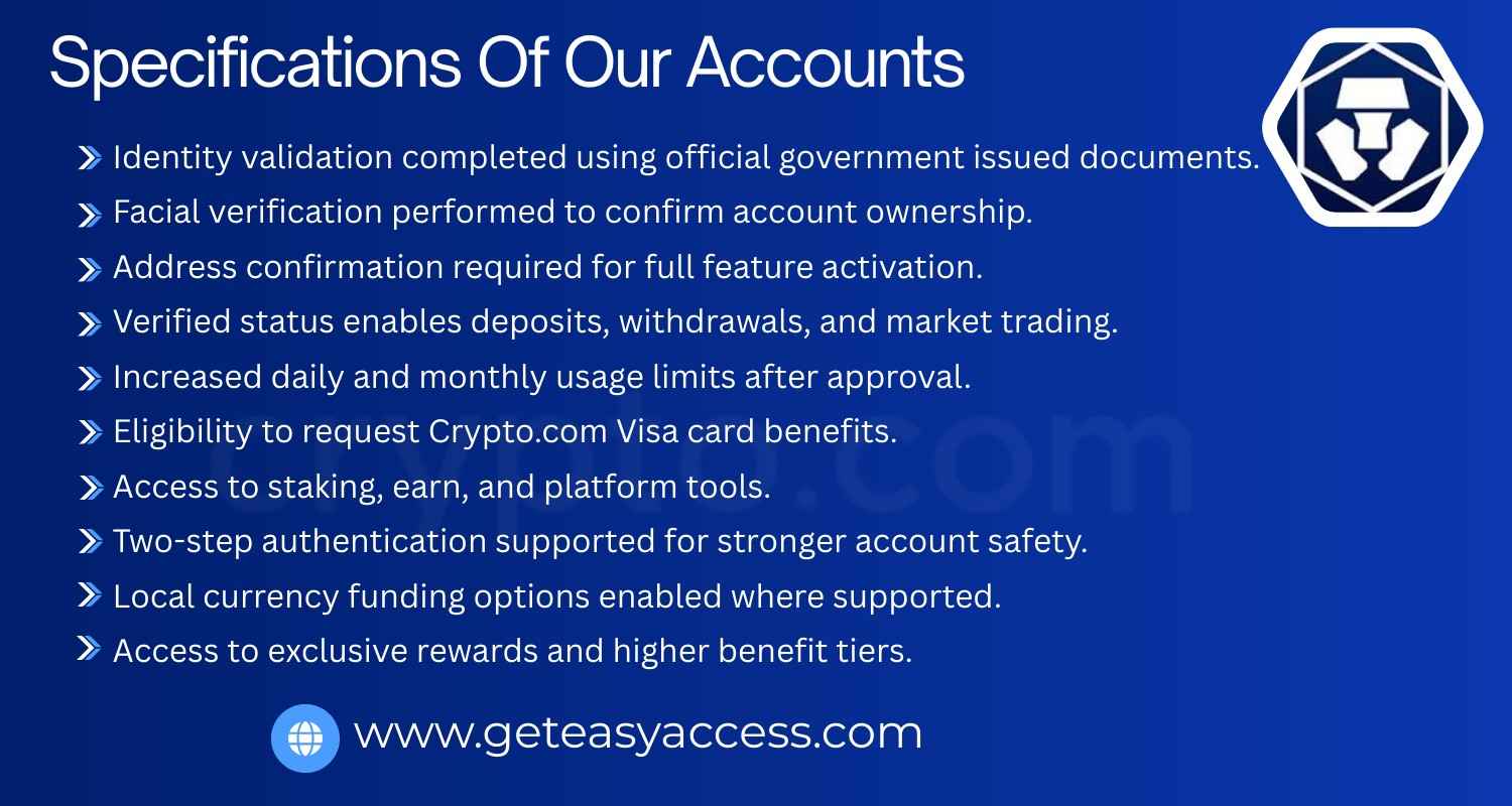 Buy Verified Crypto.com Accounts