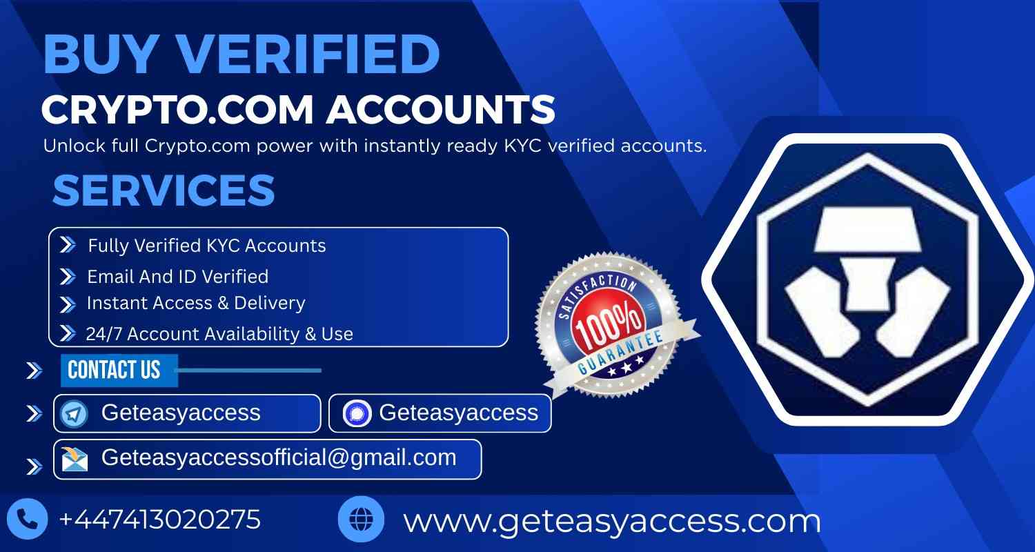 Buy Verified Crypto.com Accounts