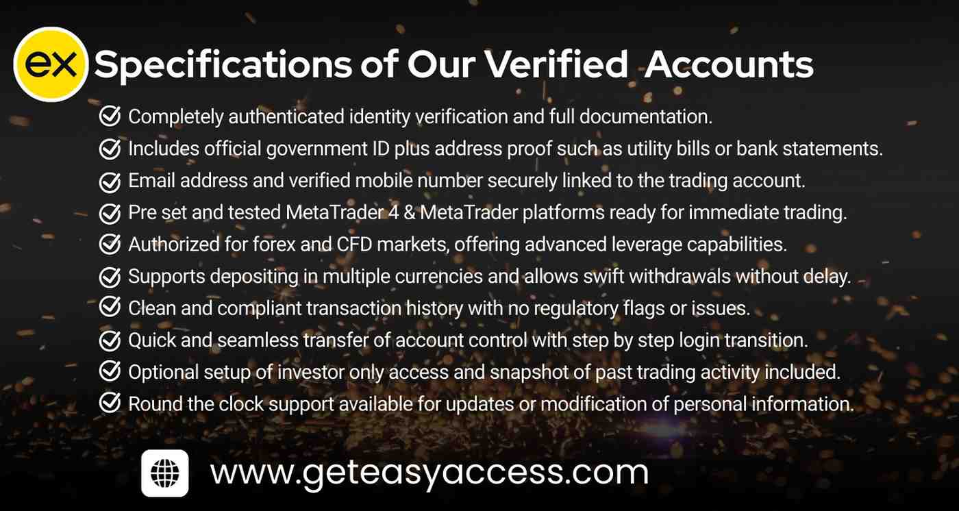 Buy Verified Exness Accounts