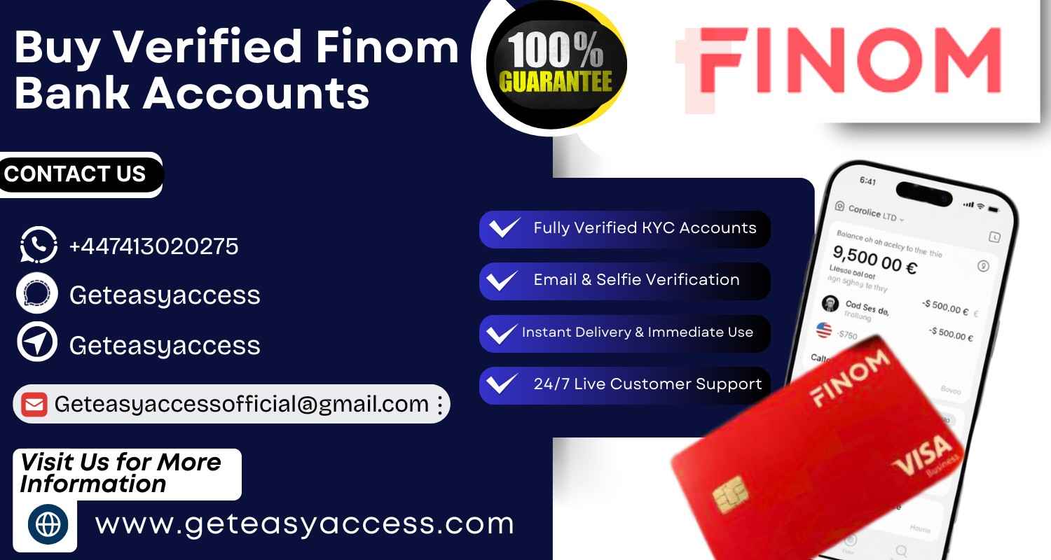 Buy Verified Finom Bank Accounts