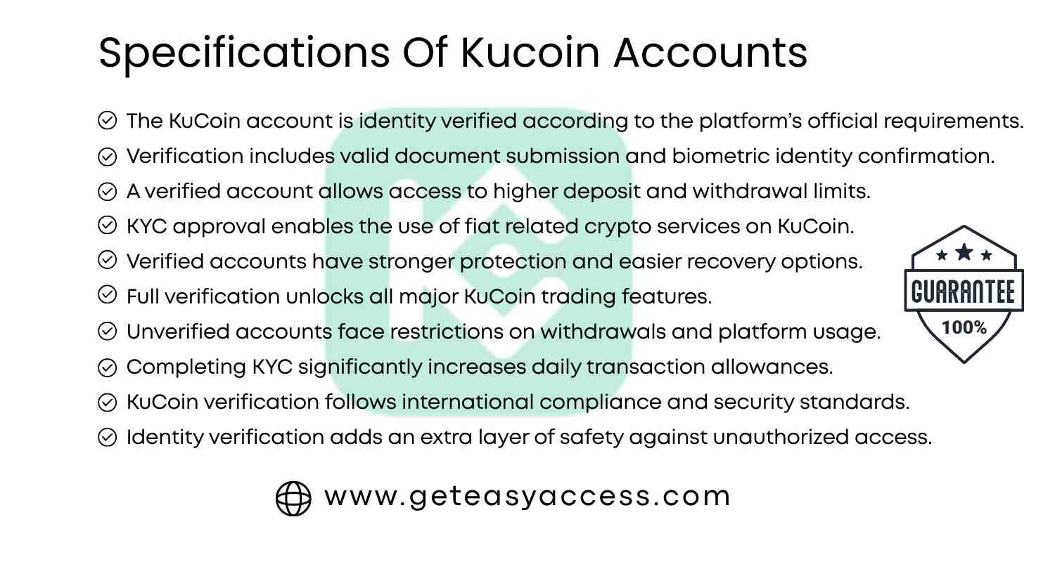 Buy Verified Kucoin Accounts