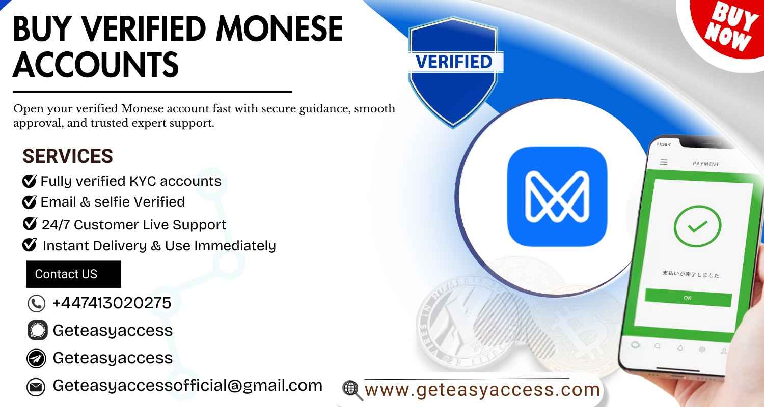 Buy Verified Monese Accounts