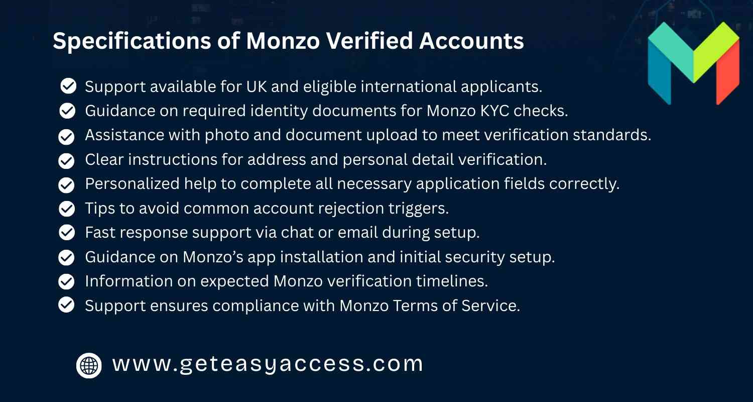 Buy Verified Monzo Accounts