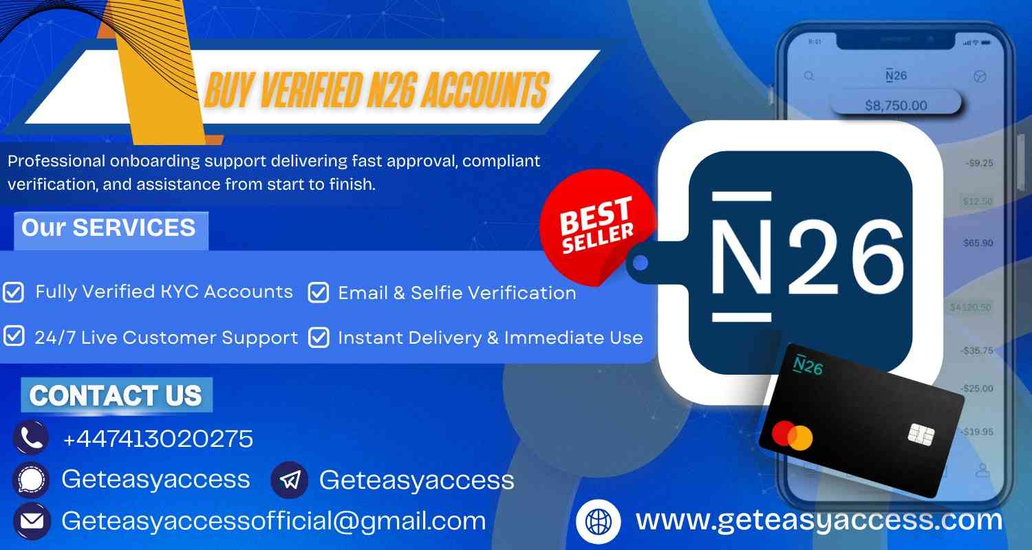 Buy Verified N26 Accounts