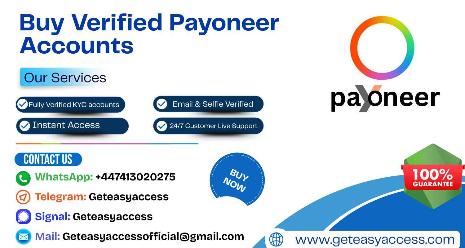 Buy Verified Payoneer Accounts