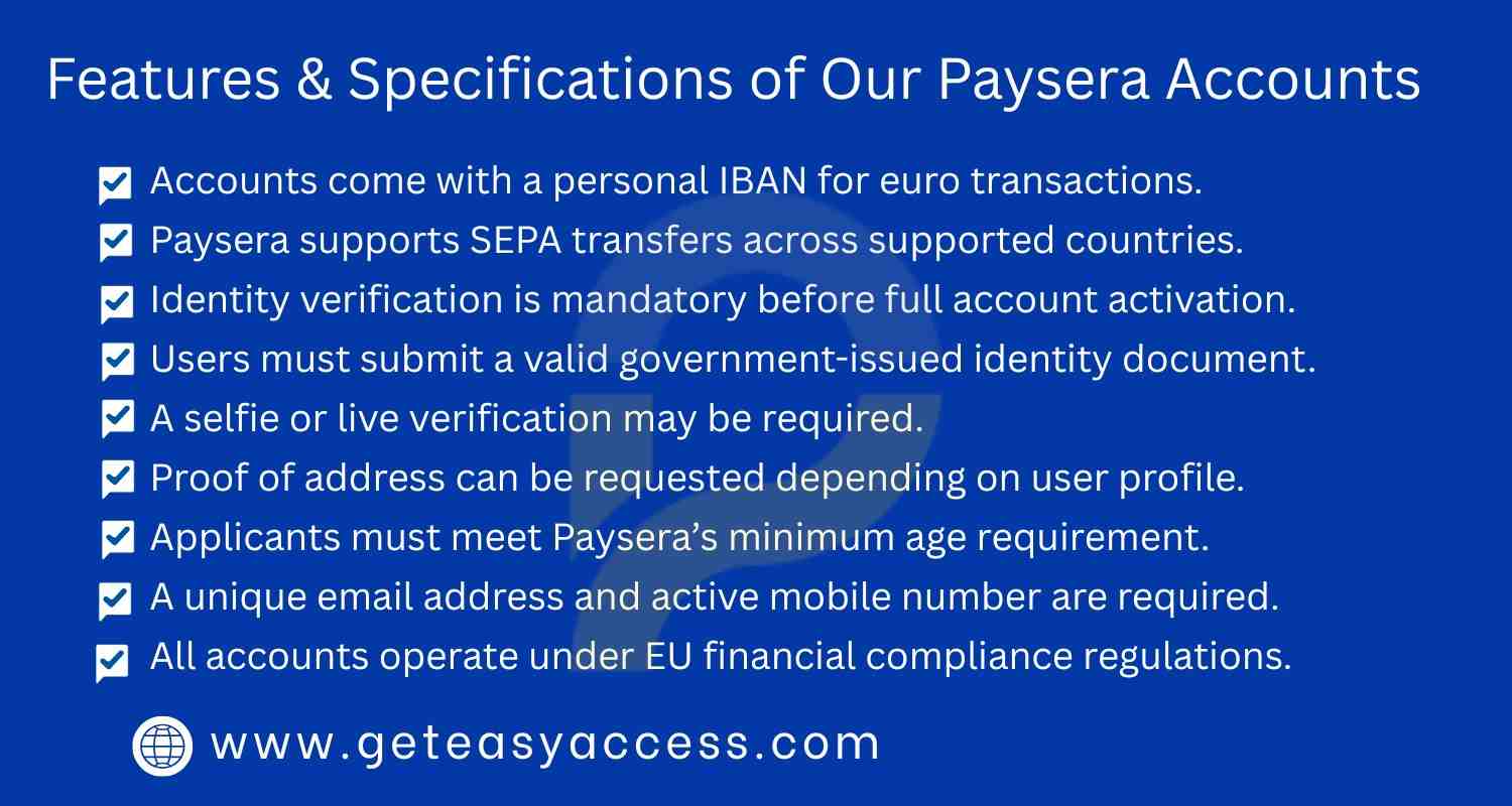 Buy Verified Paysera Accounts