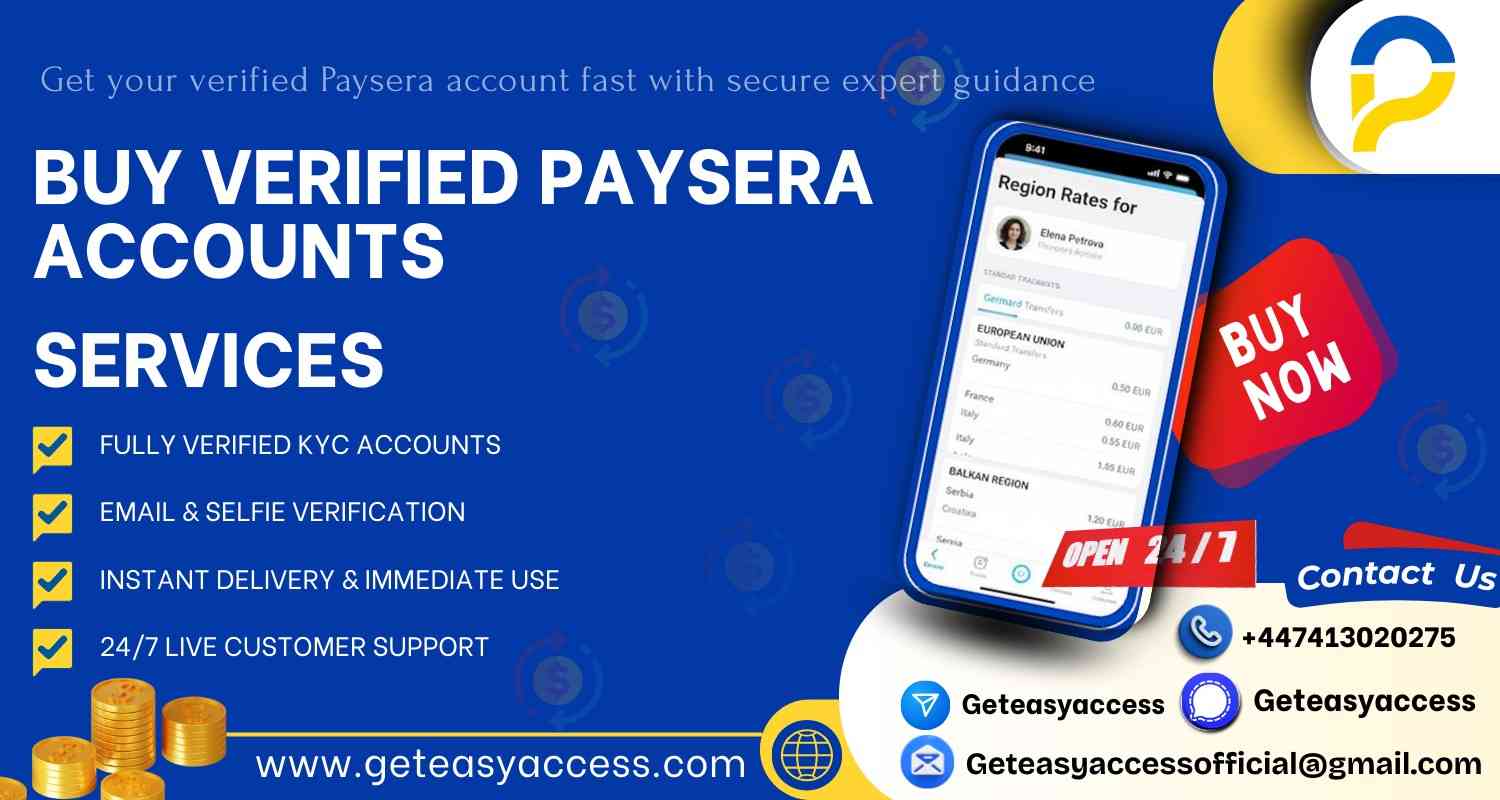 Buy Verified Paysera Accounts