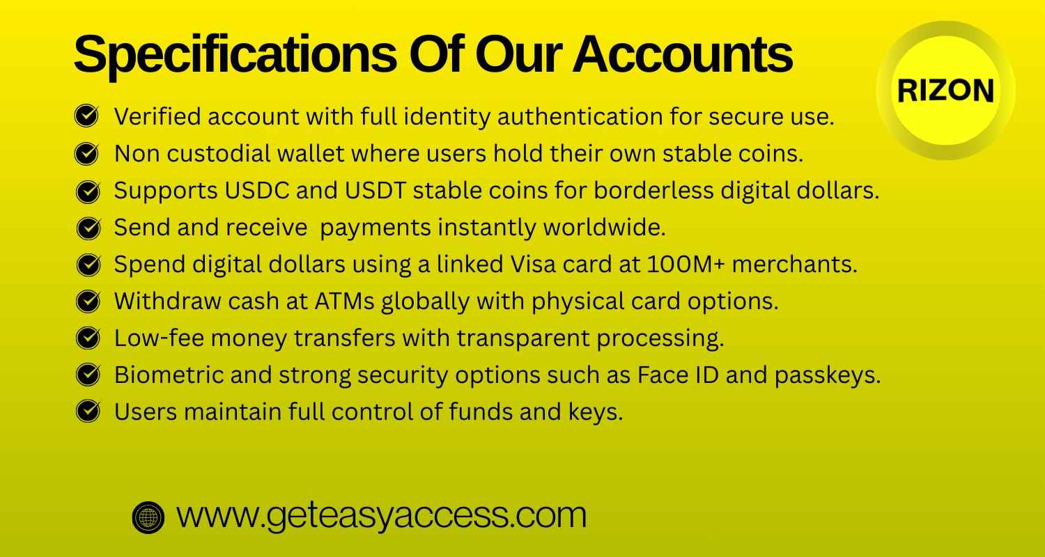 Buy Verified Rizon Accounts