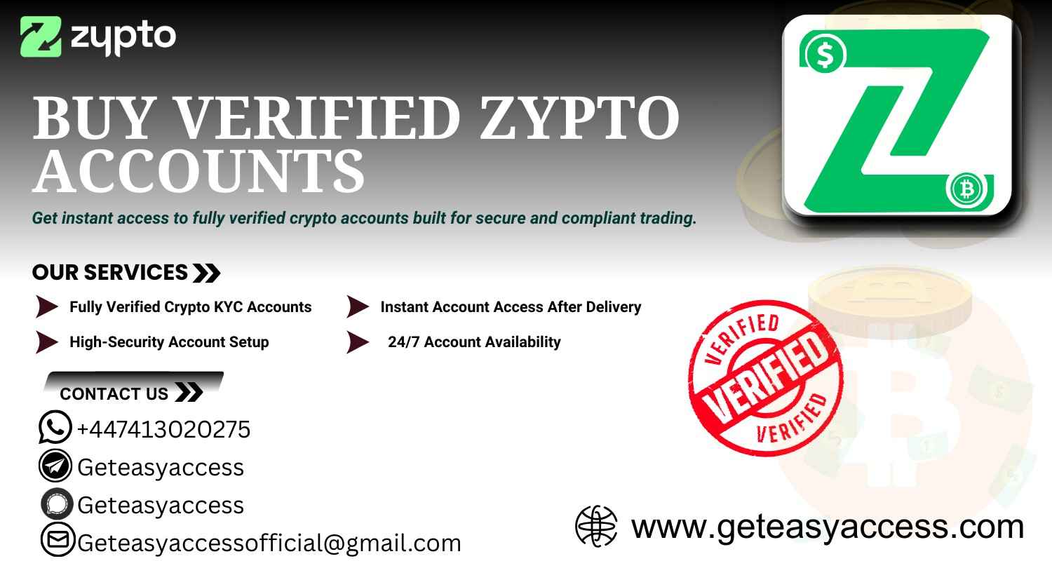 Buy Verified Zypto Accounts