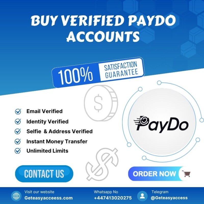 Buy Verified Paydo Accounts